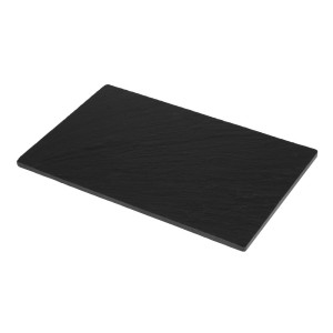 Plošča iz skrilavca za pladenj 280 x 100 mm - Komplet 2 - Olympia - Fourniresto