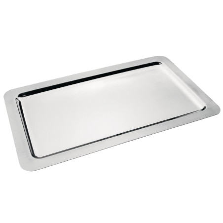 Stainless Steel GN 1/1 Presentation Dish - Olympia - Fourniresto Stainless Steel GN 1/1 Presentation Dish - Olympia - Fourniresto