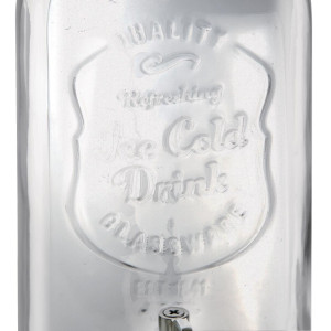 Distributer retro pijač z kovinskim zapiranjem 3,6 L - Olympia - Fourniresto