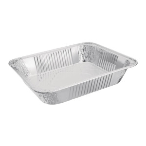 Pravokotna aluminijasta posoda GN 1/2 3,6 L - Komplet 5 kosov - Fiesta - Fourniresto