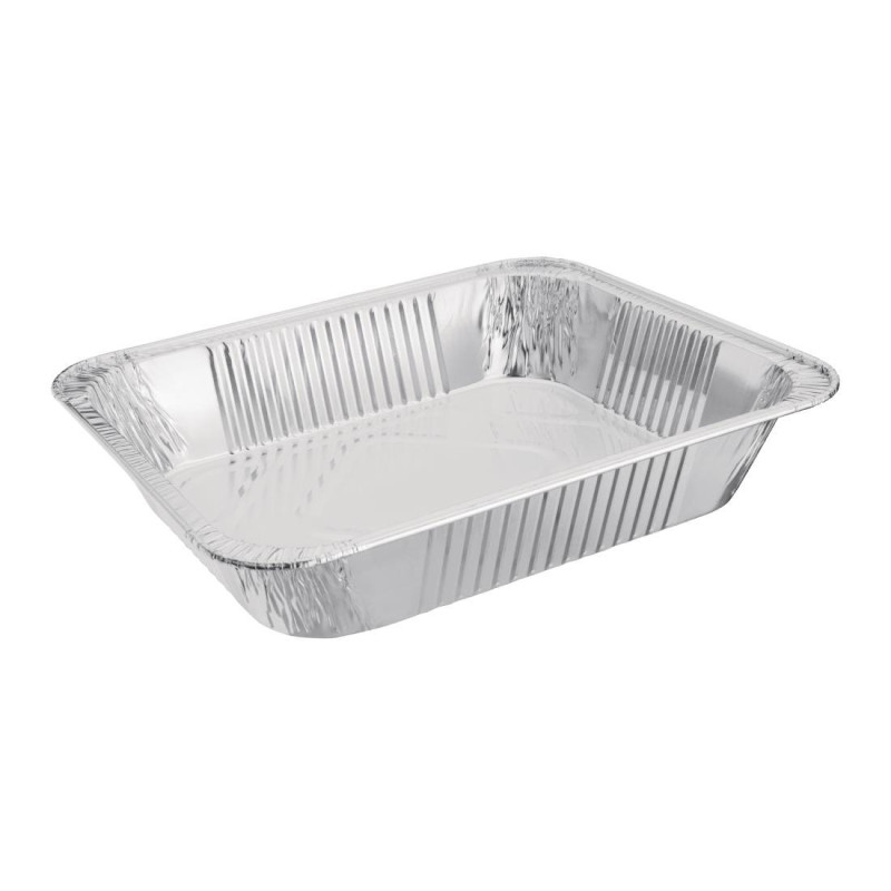 Pravokotna aluminijasta posoda GN 1/2 3,6 L - Komplet 5 kosov - Fiesta - Fourniresto