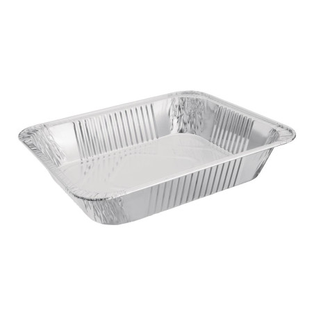Pravokotna aluminijasta posoda GN 1/2 3,6 L - Komplet 5 kosov - Fiesta - Fourniresto