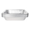 Pravokotna aluminijasta posoda GN 1/2 3,6 L - Komplet 5 kosov - Fiesta - Fourniresto