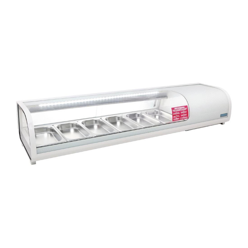 Hladilna vitrina za tapase 6 GN 1/3 - Polar - Fourniresto