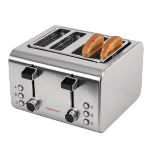 Toaster iz nerjavečega jekla za 4 rezine - Caterlite - Fourniresto