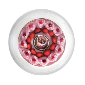 Steklena tortna zvonec Ø 285 mm - Olympia - Fourniresto