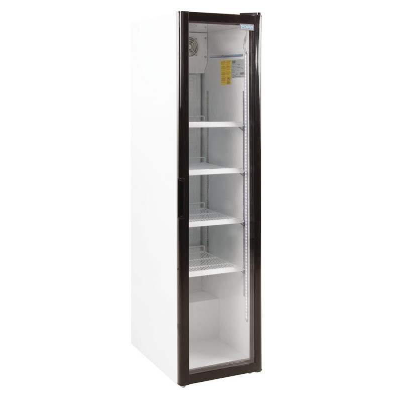 Hladilnik za steklenice Slimline črne barve - Polar - Fourniresto Hladilnik za steklenice Slimline črne barve - Polar - Fourniresto