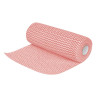 Netkana rdeča chiffon tkanina v zvitku 100 - Jantex - Fourniresto
