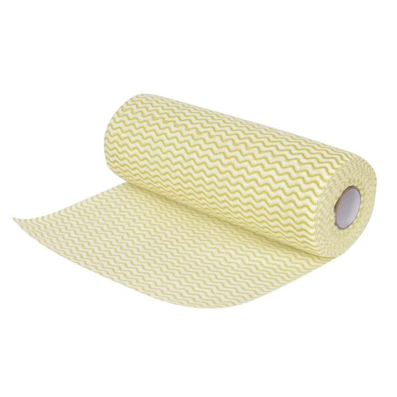 Netkana rumena chiffon tkanina v zvitku po 100 kosov - Jantex - Fourniresto Netkana rumena chiffon tkanina v zvitku po 100 kosov - Jantex - Fourniresto