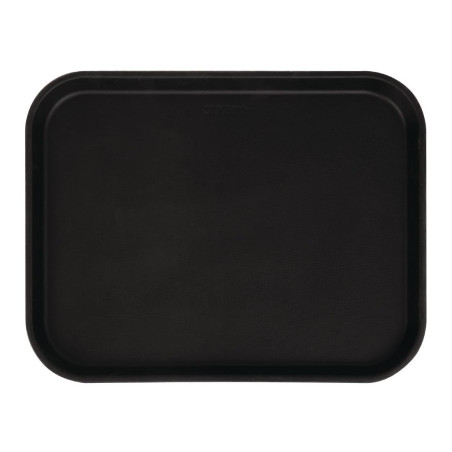 Rectangular Non-Slip Fiberglass Camtread Tray Black 45.7 cm - Cambro - Fourniresto Rectangular Non-Slip Fiberglass Camtread Tray Black 45.7 cm - Cambro - Fourniresto