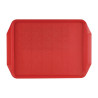 Rdeči pladenj z ročaji 435x305mm - Roltex - Fourniresto
