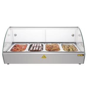 Vitrina za samopostrežno ogrevanje Slim 220L - Buffalo - Fourniresto