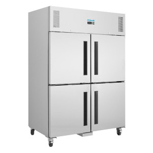 Hladilna omara s pozitivno temperaturo 2 vratcema GN 2/1 Serija G 1200 L - Polar - Fourniresto