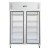 Hladilna vitrina za pozitivno hlajenje GN 2/1 enostavna - 600 L - Polar - Fourniresto