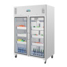 Hladilna vitrina za pozitivno hlajenje GN 2/1 enostavna - 600 L - Polar - Fourniresto