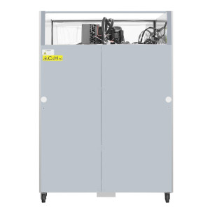 Hladilna vitrina za pozitivno hlajenje GN 2/1 enostavna - 600 L - Polar - Fourniresto
