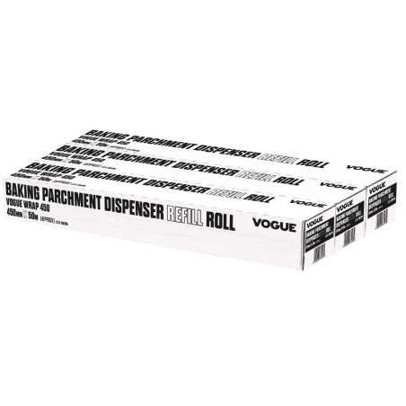 Zvitki peki papirja za distributer Wrap450 - komplet 3 - Vogue - Fourniresto