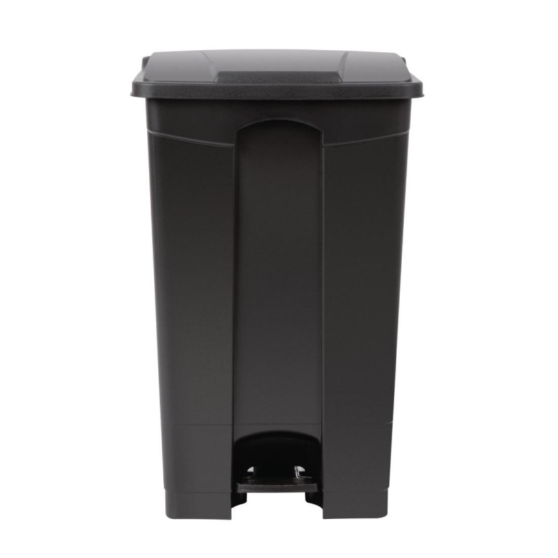 Black 87L Pedal Kitchen Bin - Jantex - Fourniresto Black 87L Pedal Kitchen Bin - Jantex - Fourniresto
