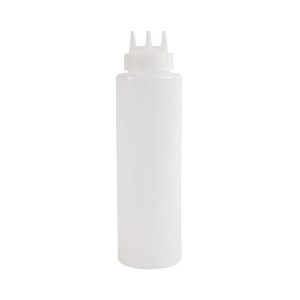 Prozorna mehka steklenica z 3 nastavki 908 ml - Vogue - Fourniresto