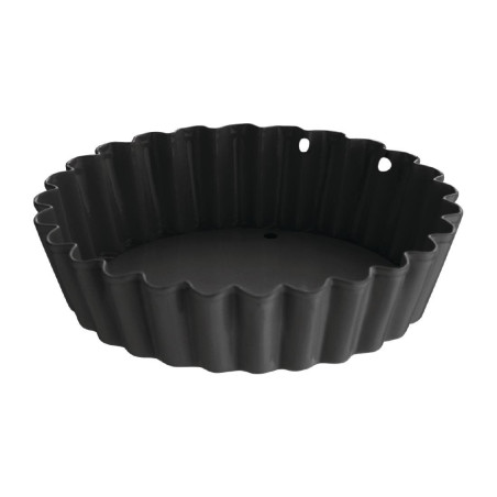 Moule à Tartelette Cannelé Antiadhésif avec Fond Amovible 8 cm - Lot de 3 - Vogue - Fourniresto Moule à Tartelette Cannelé Antiadhésif avec Fond Amovible 8 cm - Lot de 3 - Vogue - Fourniresto