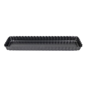 Rebrasti pekač za pite s snemljivim dnom 360 mm - De Buyer - Fourniresto