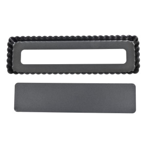 Rebrasti pekač za pite s snemljivim dnom 360 mm - De Buyer - Fourniresto