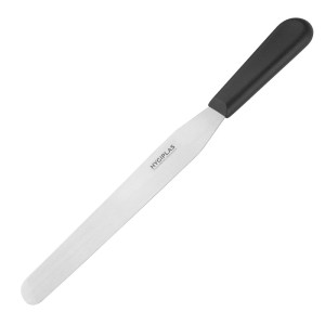 Nož lopatica z ravno rezilom iz nerjavečega jekla 255 mm - Hygiplas - Fourniresto