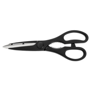 Kuhinjske škarje z nazobčanim rezilom 180 mm - Kitchen Craft - Fourniresto
