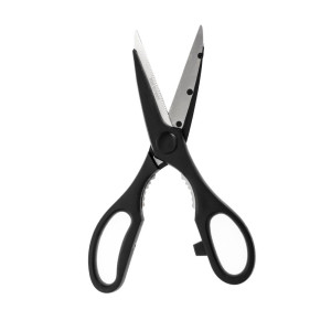 Kuhinjske škarje z nazobčanim rezilom 180 mm - Kitchen Craft - Fourniresto