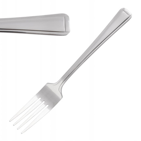 Dessert Fork Harley In Stainless Steel - Set of 12 - Olympia - Fourniresto Dessert Fork Harley In Stainless Steel - Set of 12 - Olympia - Fourniresto
