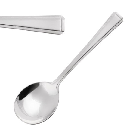 Cuillère À Soupe Ronde Harley En Inox - Lot De 12 - Olympia - Fourniresto Cuillère À Soupe Ronde Harley En Inox - Lot De 12 - Olympia - Fourniresto
