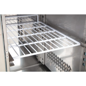 Podstavek za hlajenje GN 1/1 s pozitivno temperaturo, 2 vrati, 214 L - Polar - Fourniresto
