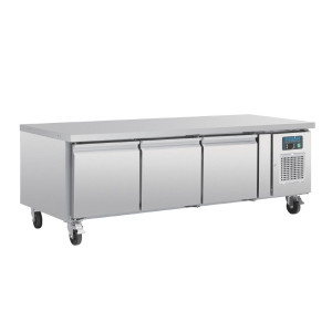 Podstavek za hlajenje GN 1/1 s pozitivno temperaturo, serija U 3 vrata 317L - Polar - Fourniresto