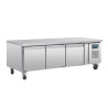 Podstavek za hlajenje GN 1/1 s pozitivno temperaturo, serija U 3 vrata 317L - Polar - Fourniresto