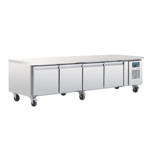 Podstavek za hlajenje GN 1/1 s pozitivno temperaturo, serija U, 4 vrata, 420 L - Polar - Fourniresto