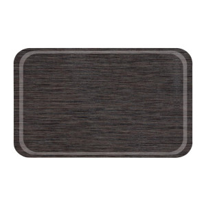 Okrogel pladenj iz melamina wenge Euronorm GN1/1 - Roltex - Fourniresto