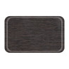 Okrogel pladenj iz melamina wenge Euronorm GN1/1 - Roltex - Fourniresto