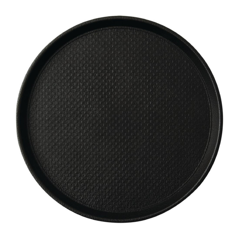 Nedrseči črni pladenj Blackline, okrogel Ø 310mm - Roltex - Fourniresto Nedrseči črni pladenj Blackline, okrogel Ø 310mm - Roltex - Fourniresto