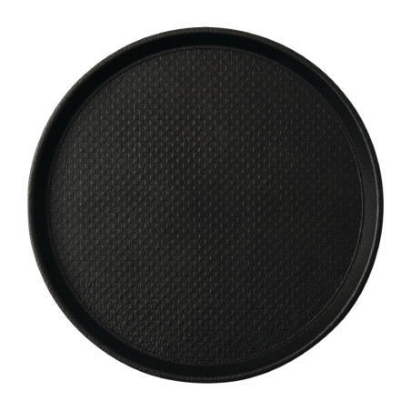 Nedrseči črni pladenj Blackline, okrogel Ø 310mm - Roltex - Fourniresto