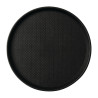 Nedrseči črni pladenj Blackline, okrogel Ø 310mm - Roltex - Fourniresto