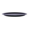 Nedrseči črni pladenj Blackline, okrogel Ø 310mm - Roltex - Fourniresto
