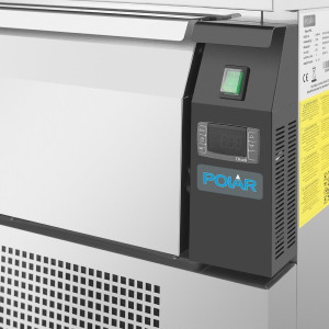 Podstavek z dvojnim hlajenjem 1 predal Serija U 3x GN 1/1 - Polar - Fourniresto