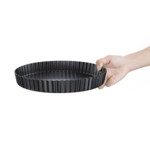 Pekač za pito s premazom proti prijemanju in premičnim dnom Ø 250mm - Vogue - Fourniresto