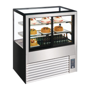 Hladilna vitrina za servis na zadnji strani, serija U 900mm - Polar - Fourniresto