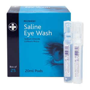 Sterilne solne očesne kapljice 20 ml, prodane v pakiranju po 25 - FourniResto - Fourniresto