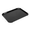 Pravokotni črni pladenj iz polipropilena za hitro prehrano 410mm - Cambro - Fourniresto