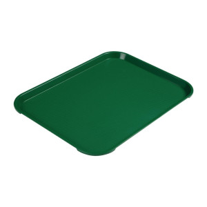 Pravokotni zeleni pladenj iz polipropilena za hitro prehrano 410mm - Cambro - Fourniresto