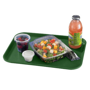 Pravokotni zeleni pladenj iz polipropilena za hitro prehrano 410mm - Cambro - Fourniresto