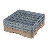 Omarica za kozarce 36 predalov Camrack bež največja višina 133mm - Cambro - Fourniresto