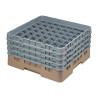 Omarica za kozarce 49 predalov Camrack bež največja višina 215mm - Cambro - Fourniresto